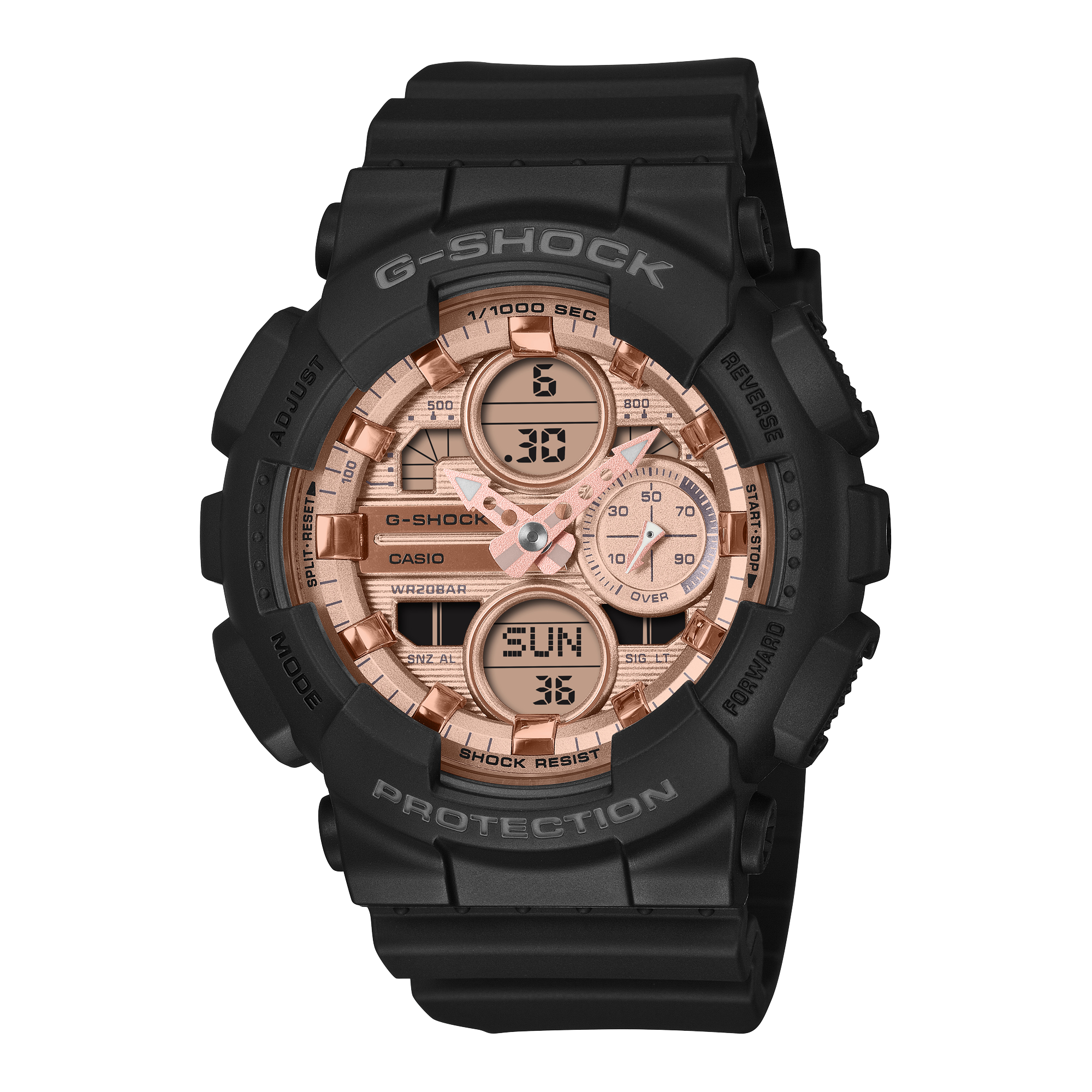 GMAS140PG-1A | G-SHOCK ANALOG-DIGITAL Black - Casio