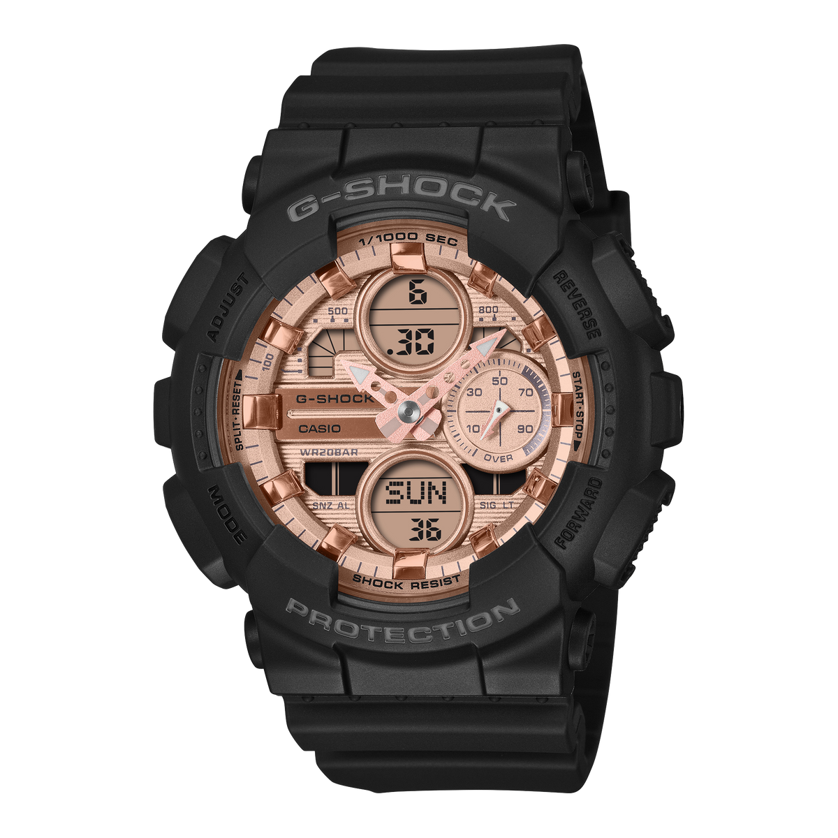 GMAS140PG-1A | G-SHOCK ANALOG-DIGITAL Black - Casio