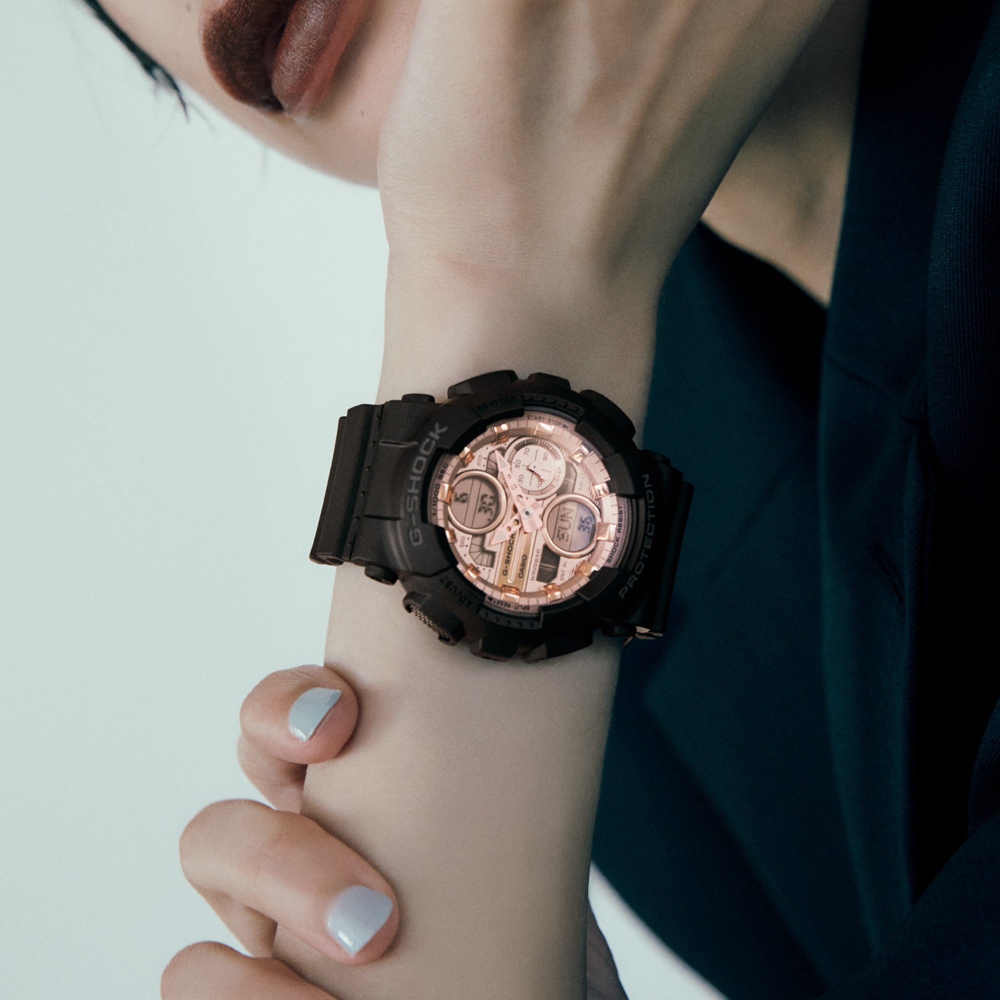 GMAS140PG-1A | G-SHOCK ANALOG-DIGITAL Black - Casio