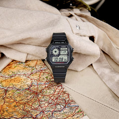 AE1200WH-1A | World Time Watch | Casio - Casio