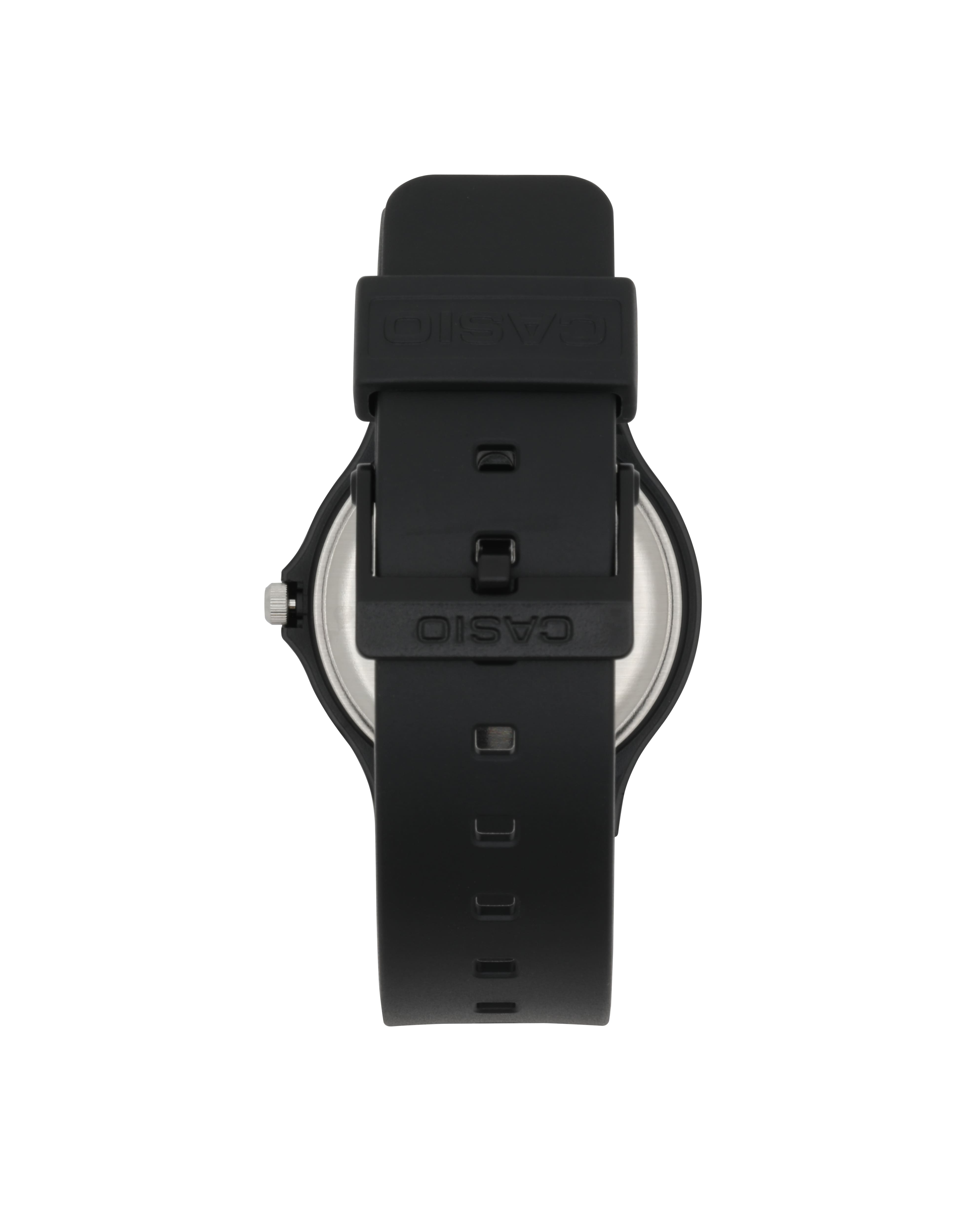 MQ24-9B | Black and Tan Men's Analog Casual Watch - Casio