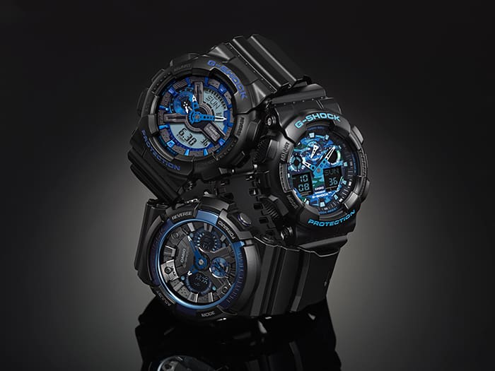GA100CB-1A | Analog-Digital Black Men's Watch G-SHOCK - Casio