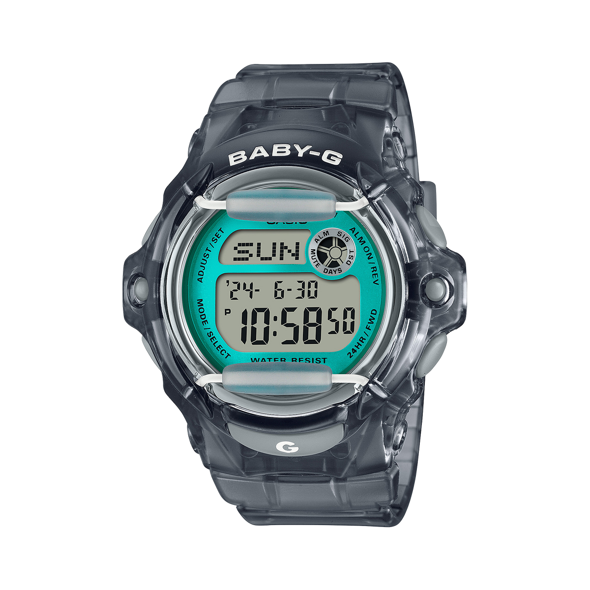 BG169R-8B | BABY-G Women's Clear Grey Watch - Casio