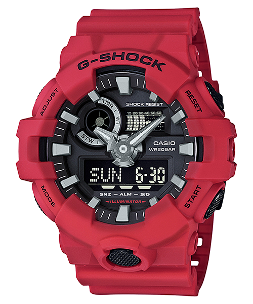 GA700-4A | Red Analog-digital Women's Watch - G-SHOCK - Casio