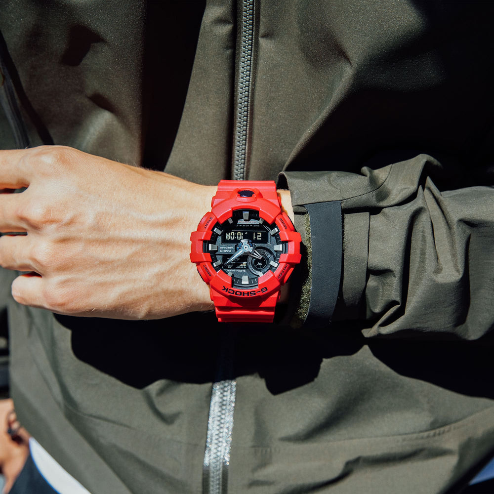 GA700-4A | Red Analog-digital Women's Watch - G-SHOCK - Casio