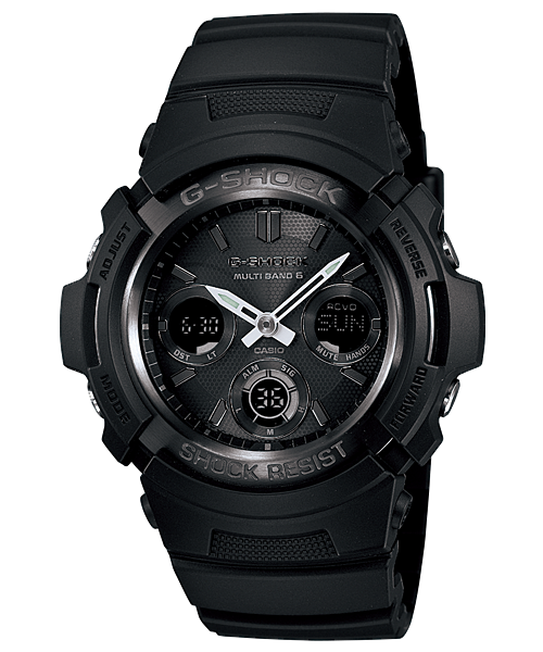 AWGM100B-1A | Analog-Digital Black Men's Watch G-SHOCK - Casio