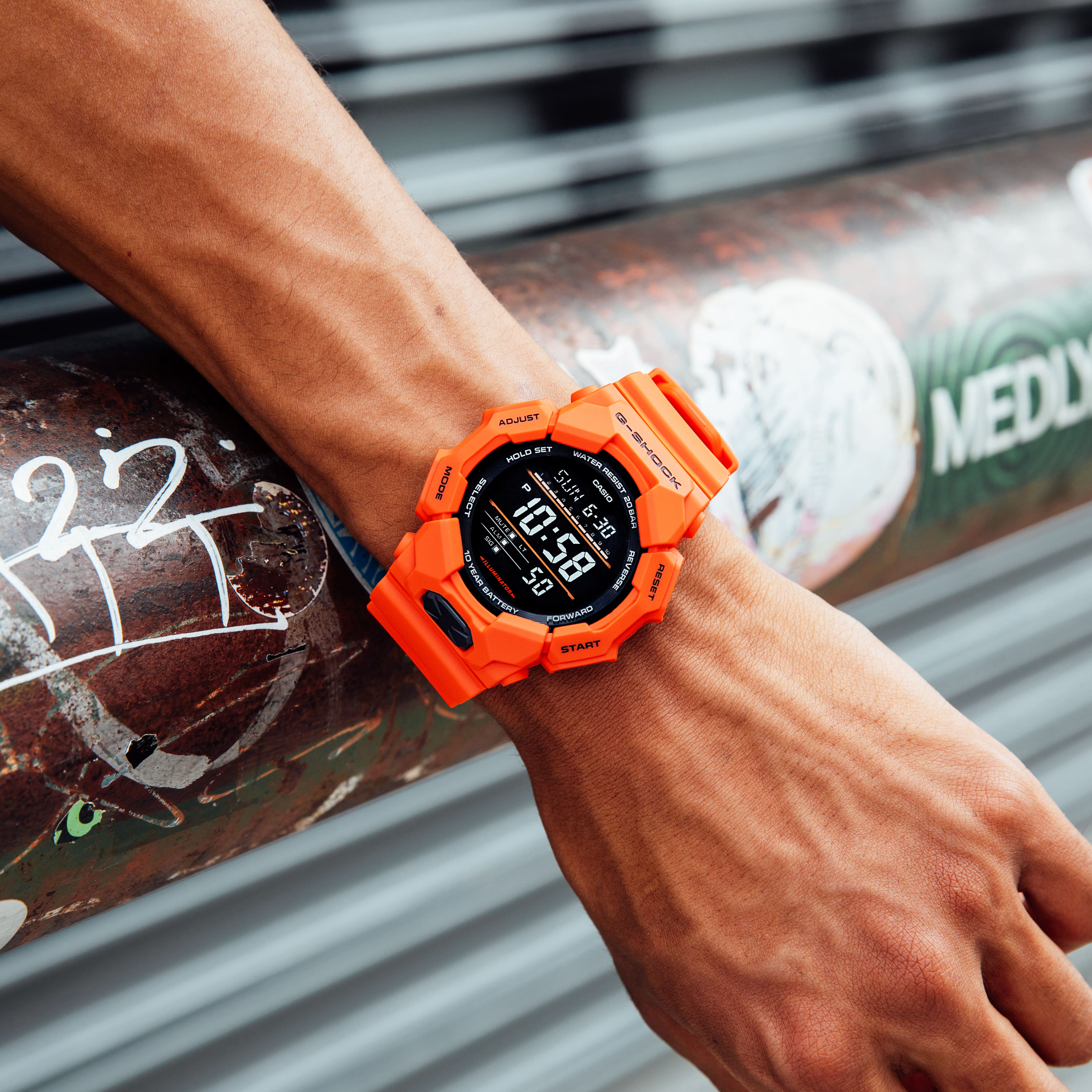 GD010-4 | G-SHOCK DIGITAL Red - Casio