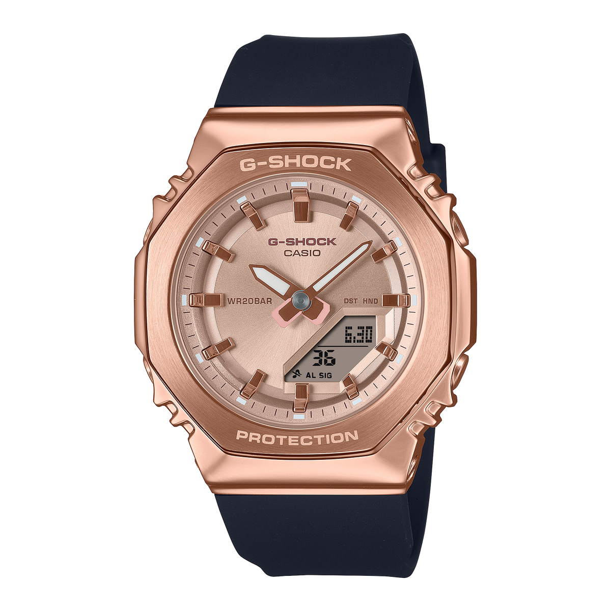 GMS2110PG1A4 | G-SHOCK ANALOG-DIGITAL Pink gold - Casio