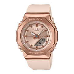 GMS2110PG-4A | G-SHOCK ANALOG-DIGITAL Pink gold - Casio