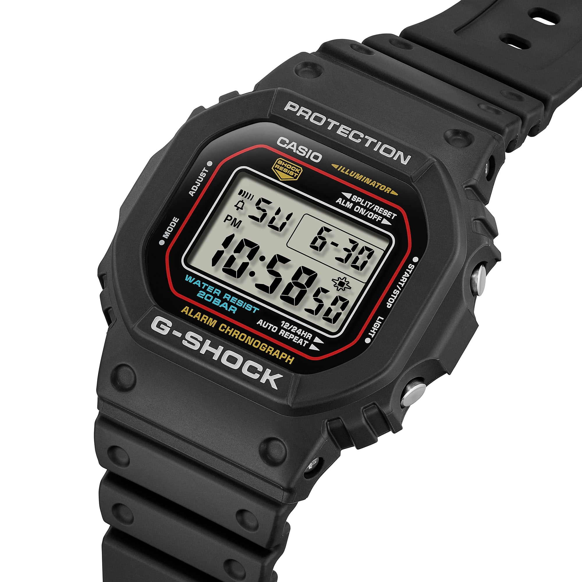DW5600RL-1 | G-SHOCK DIGITAL Black - Casio