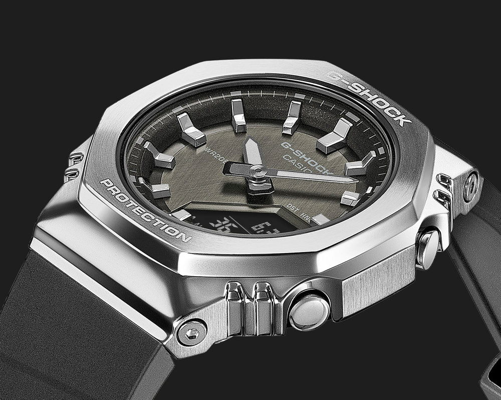 GMS2110-1A1 | G-SHOCK ANALOG-DIGITAL Silver - Casio