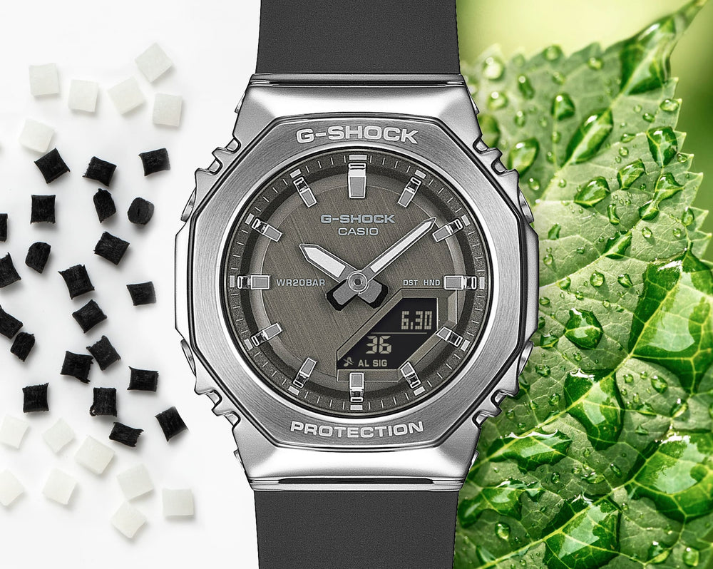 GMS2110-1A1 | G-SHOCK ANALOG-DIGITAL Silver - Casio