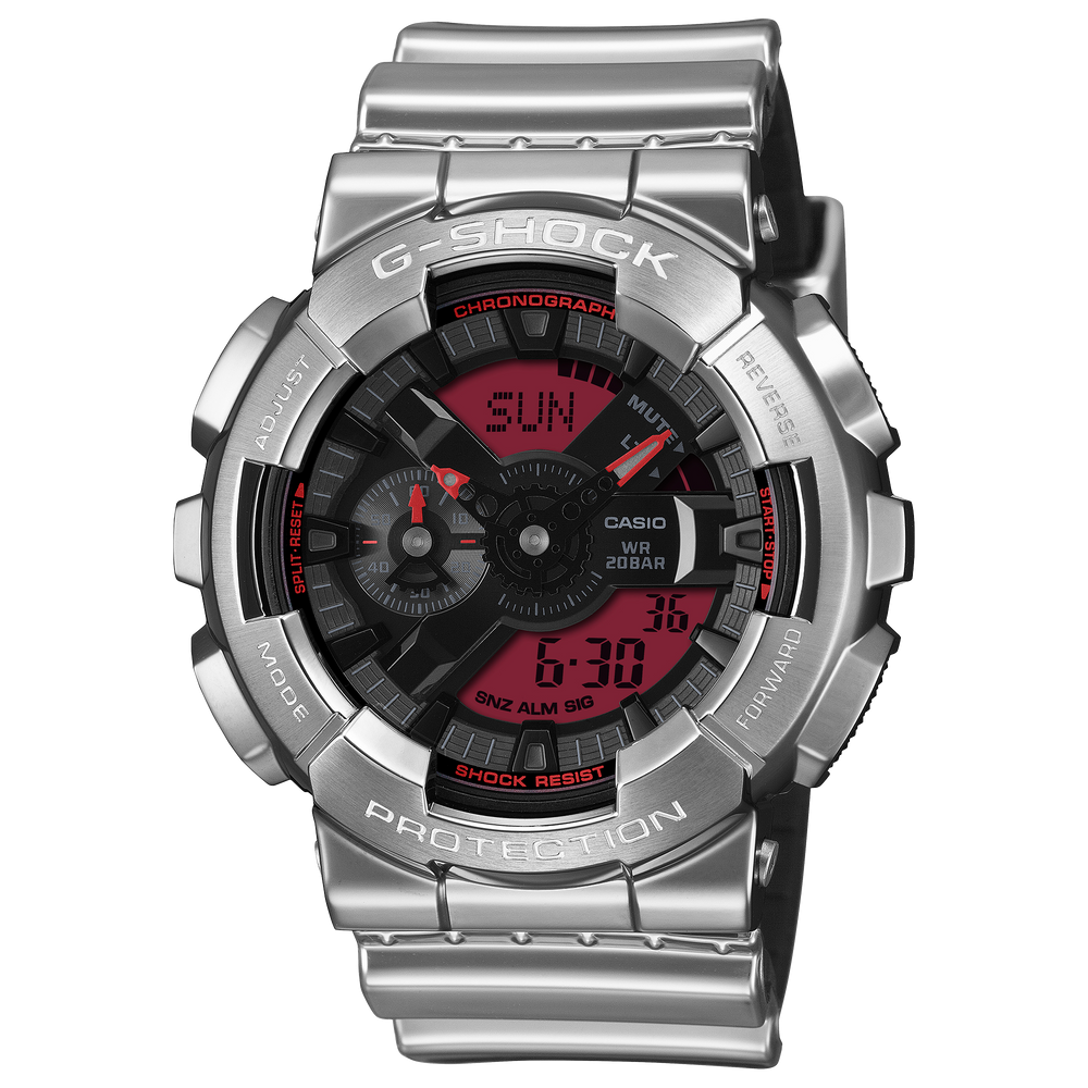 GM110YRA-8A | G-SHOCK ANALOG-DIGITAL Silver - Casio