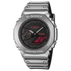 GM2100YRA-8A | G-SHOCK ANALOG-DIGITAL Silver - Casio