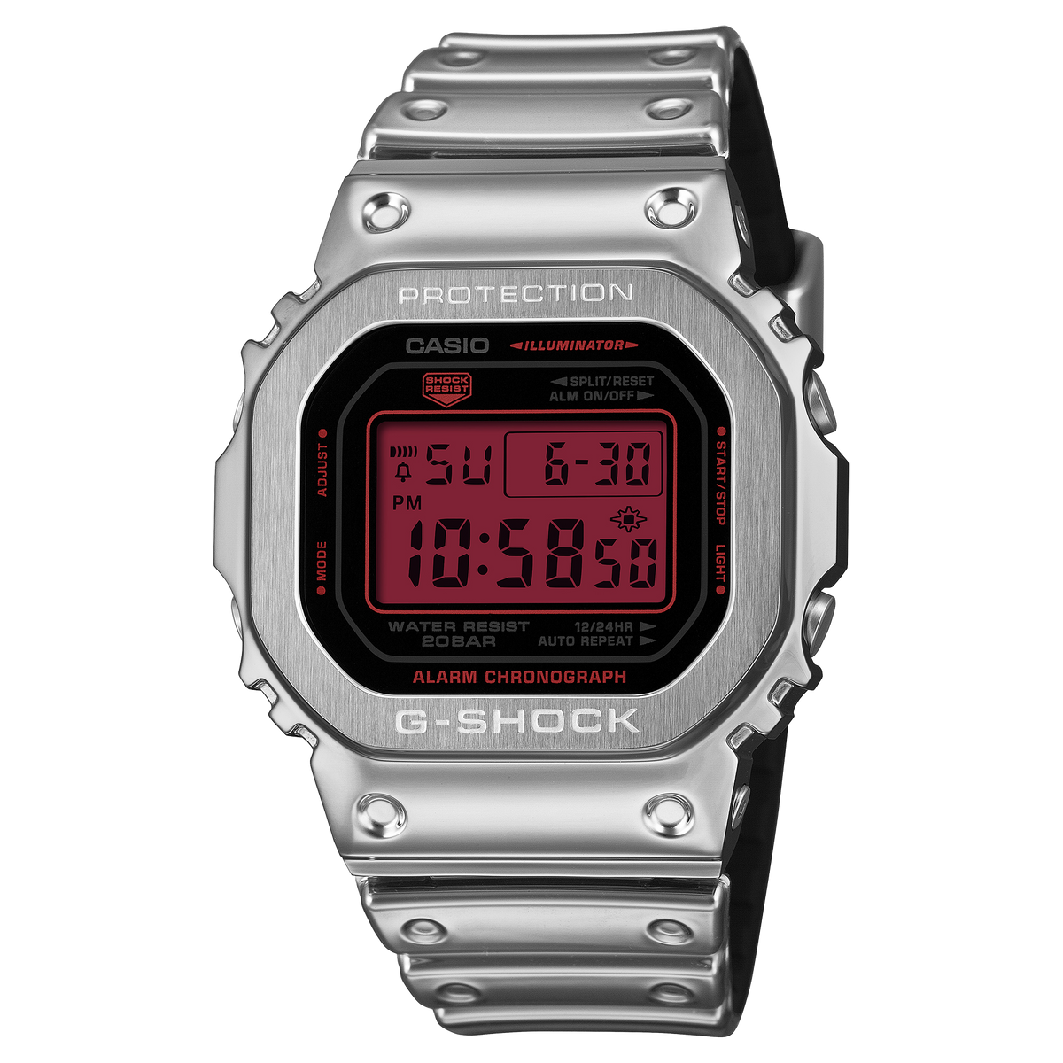 GM5600YRA-8 | G-SHOCK DIGITAL Silver - Casio