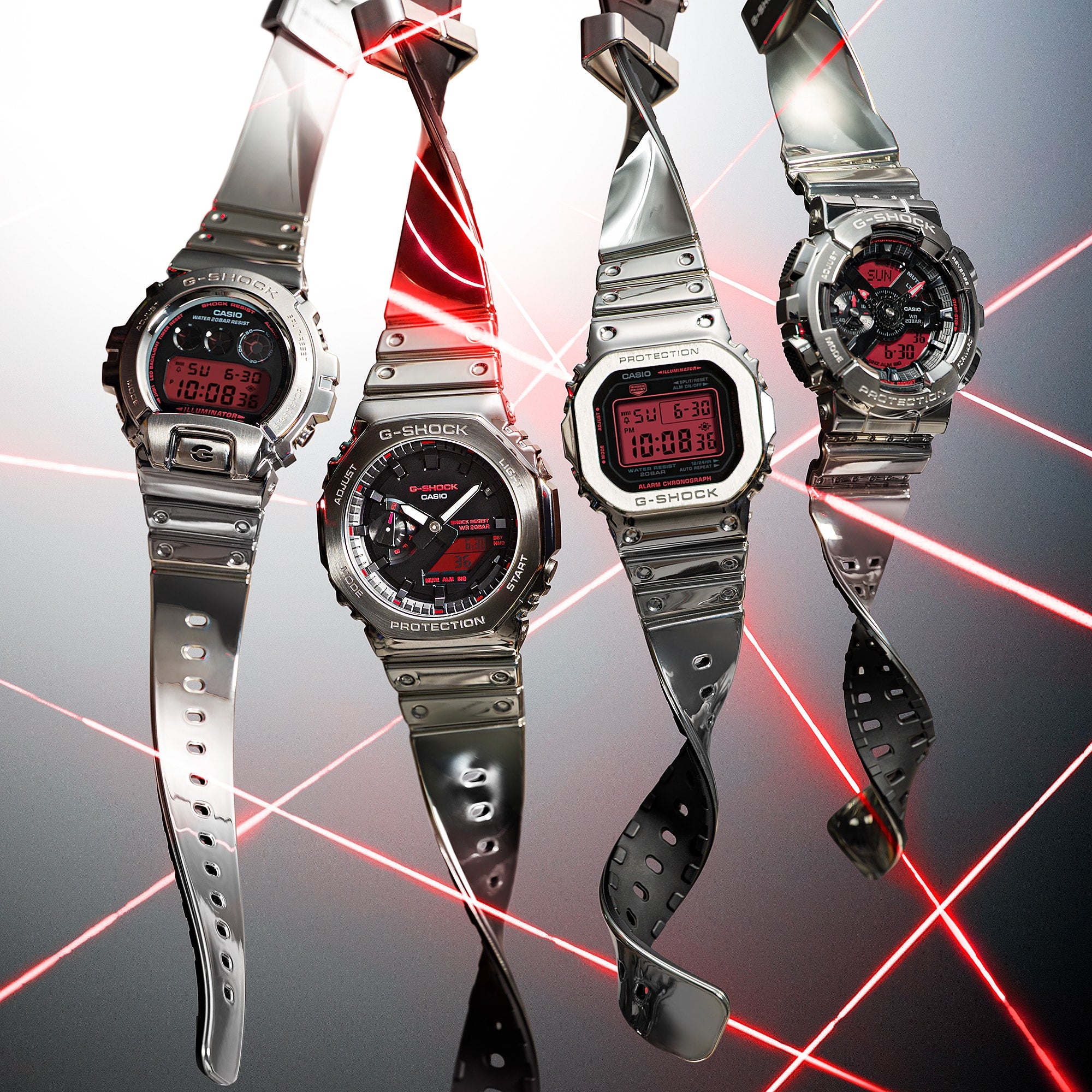 GM5600YRA-8 | G-SHOCK DIGITAL Silver - Casio