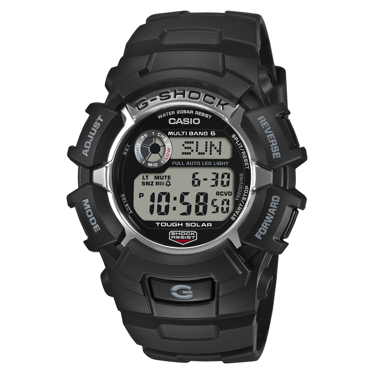 GW2310U-1 | G-SHOCK DIGITAL Silver - Casio