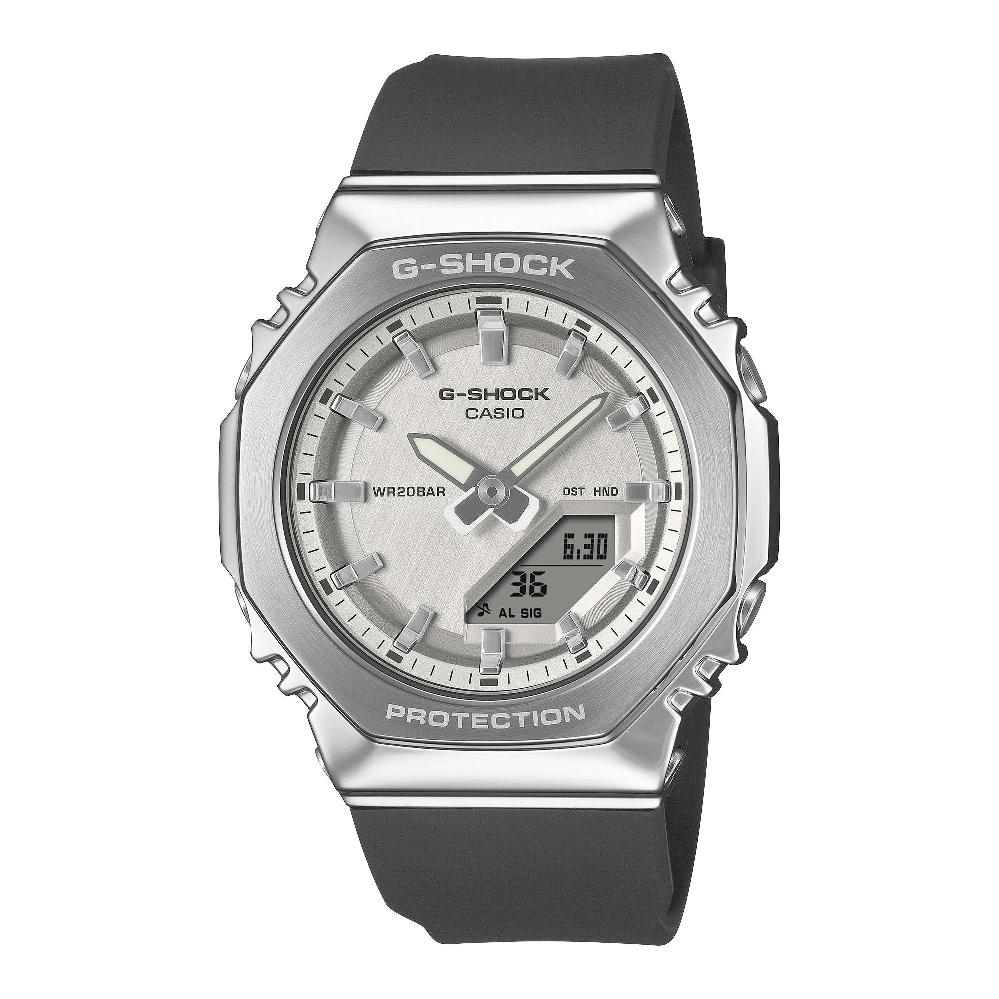 GMS2110-1A7 | G-SHOCK ANALOG-DIGITAL Silver - Casio