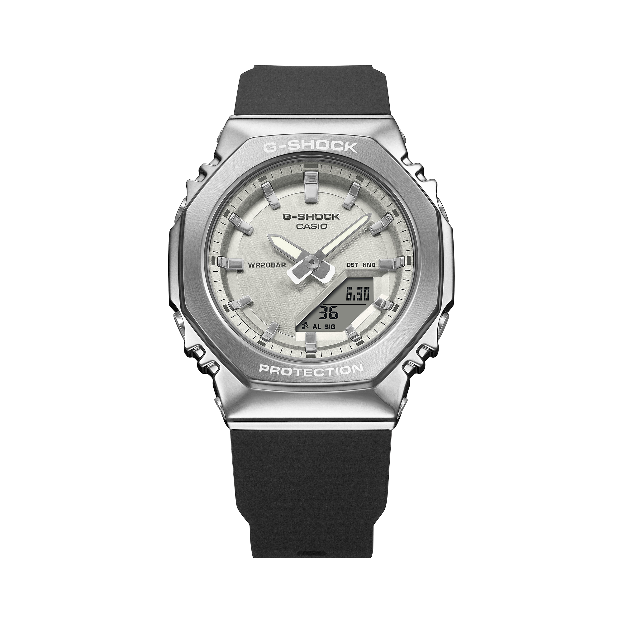 GMS2110-1A7 | G-SHOCK ANALOG-DIGITAL Silver - Casio