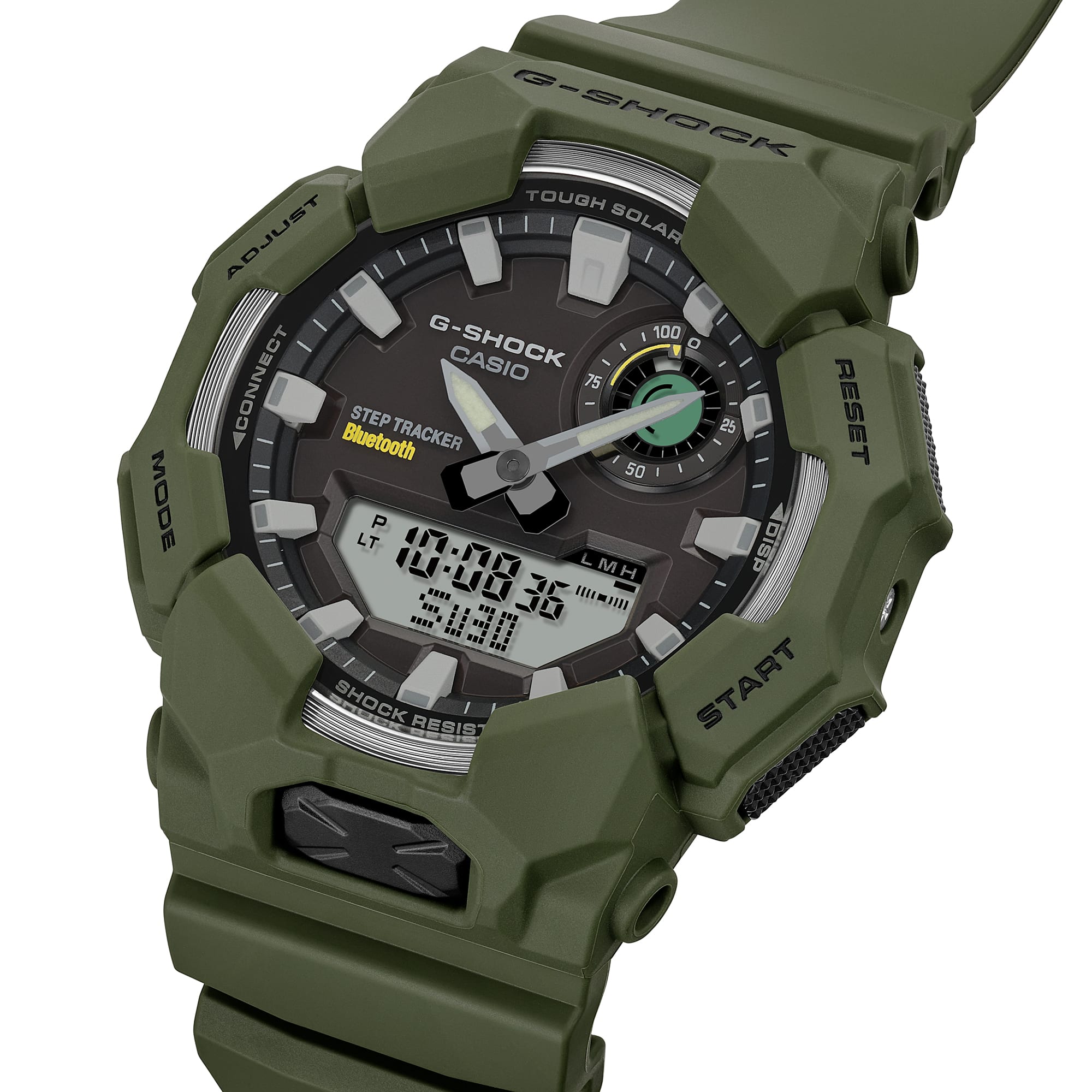 GAB010-3A | G-SHOCK ANALOG-DIGITAL Green - Casio