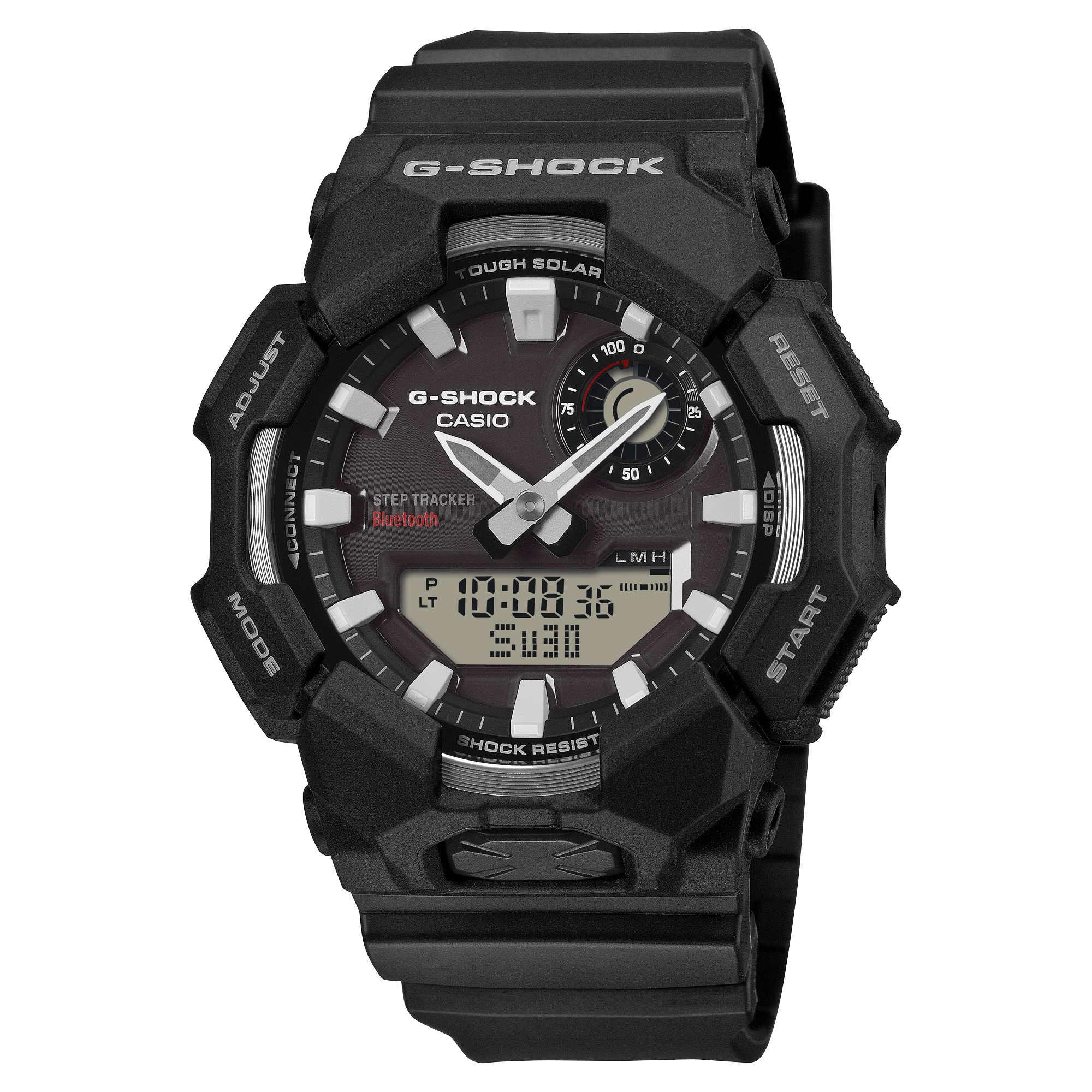 GAB010-1A | G-SHOCK ANALOG-DIGITAL Black - Casio