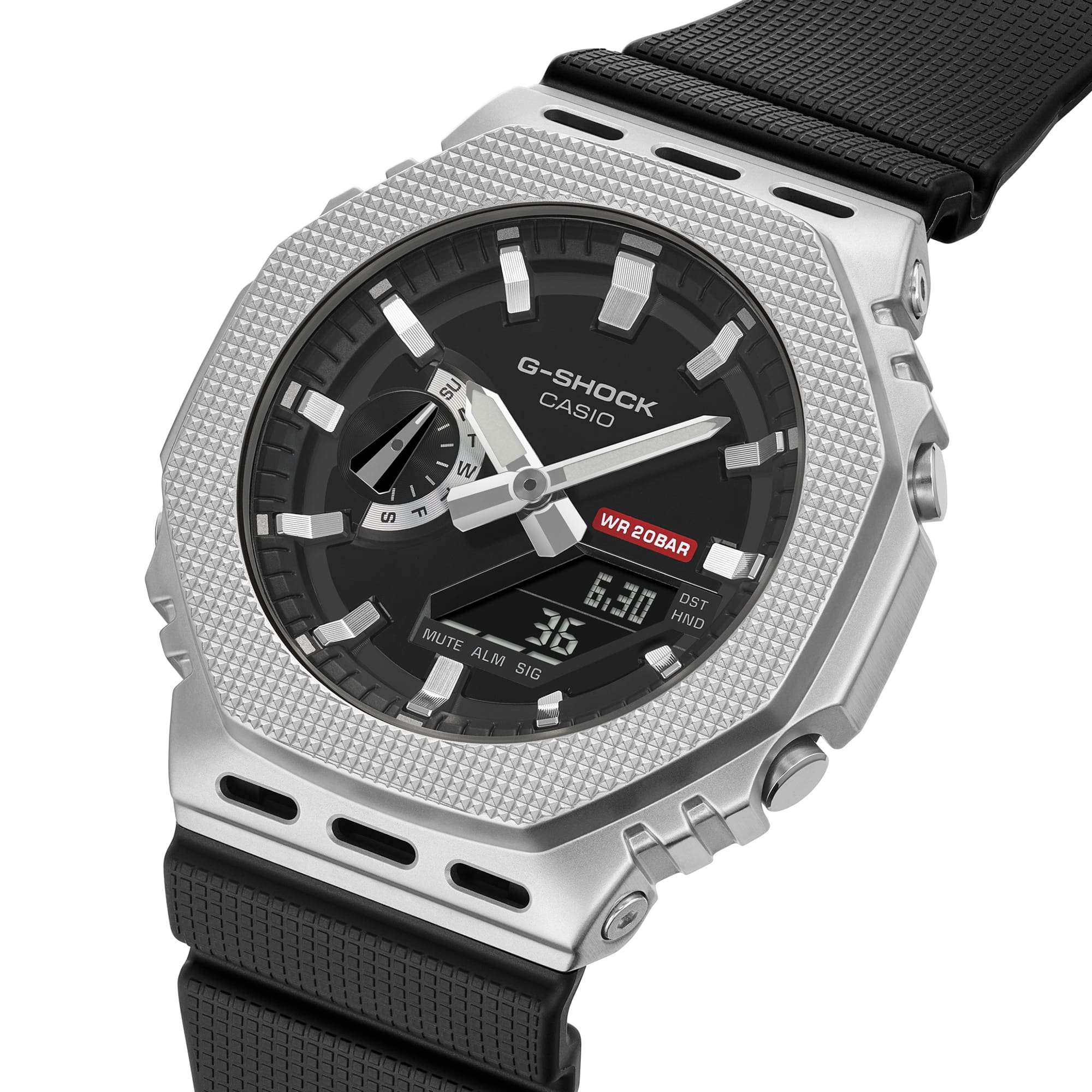 GM2100M-1A | G-SHOCK G-STEEL Silver - Casio
