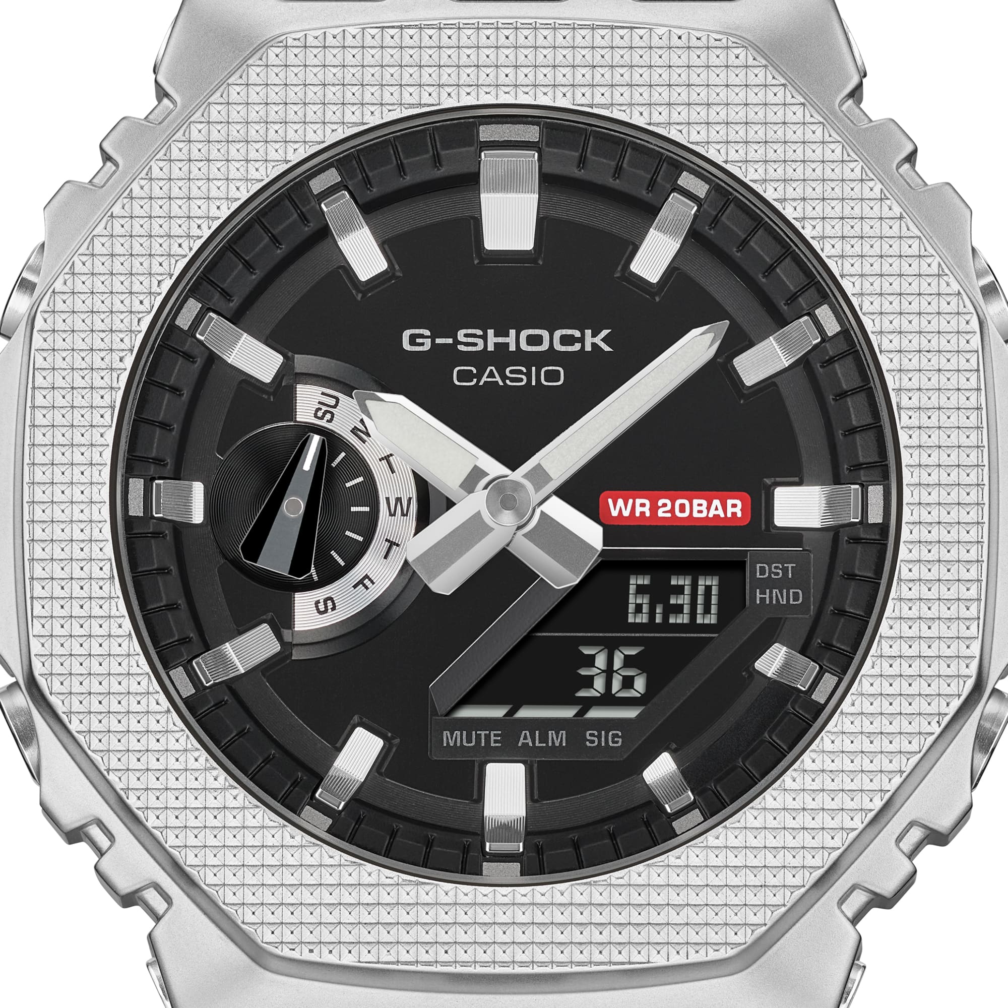 GM2100M-1A | G-SHOCK G-STEEL Silver - Casio