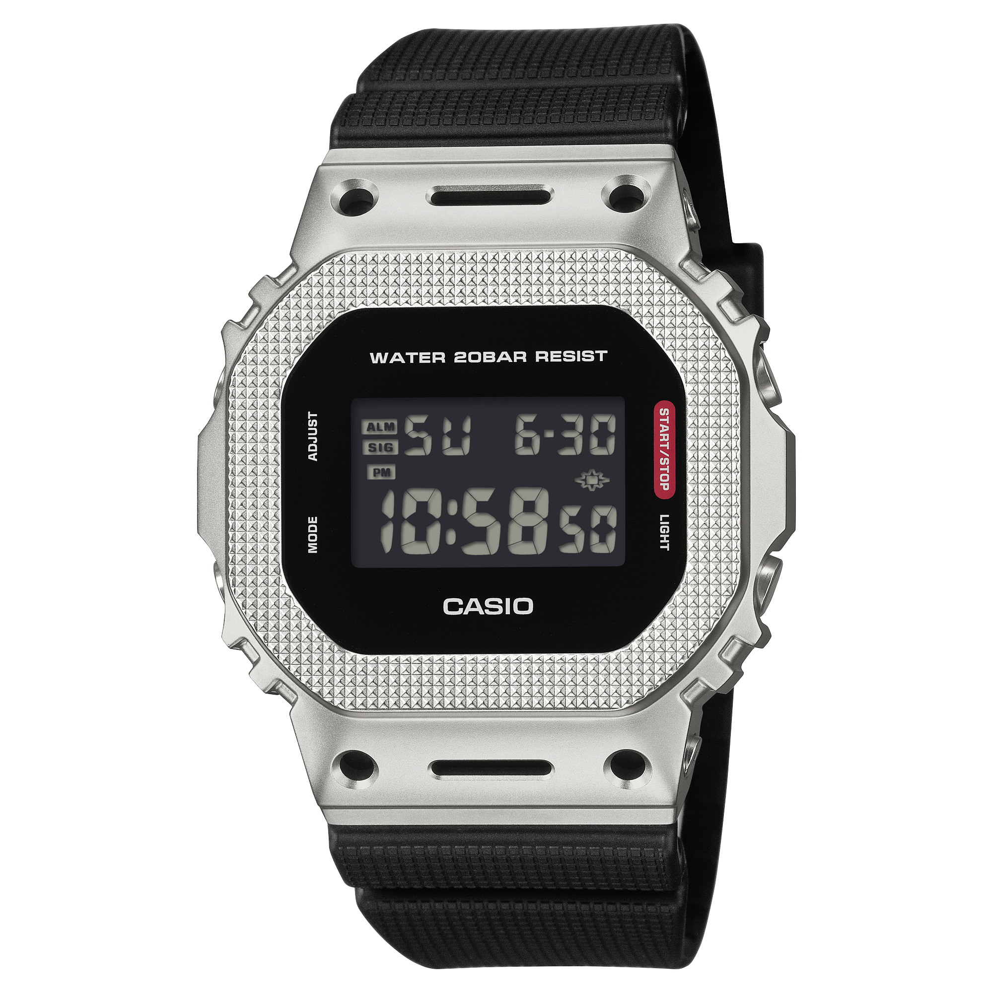 GM5600M-1 | G-SHOCK G-STEEL Silver - Casio