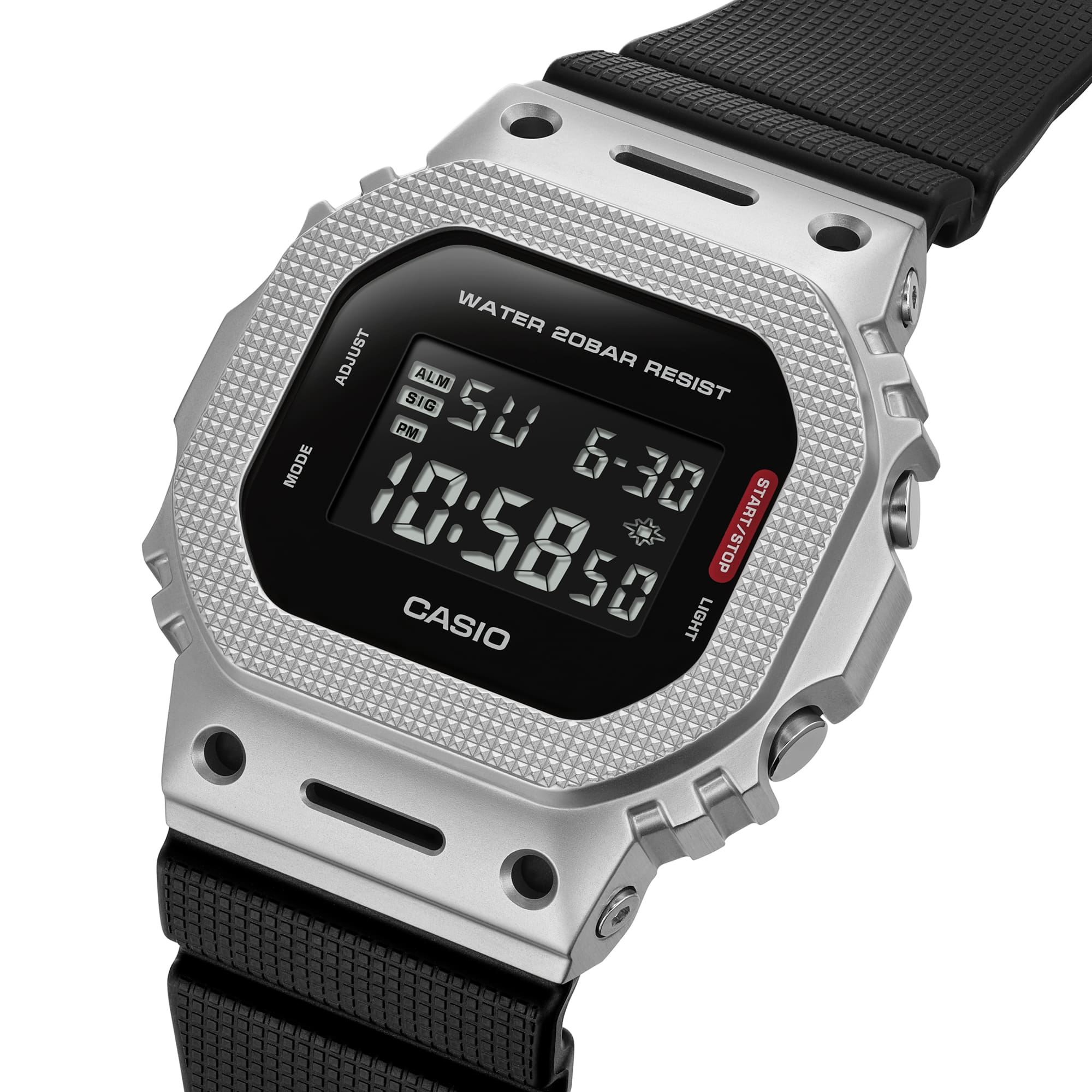 GM5600M-1 | G-SHOCK G-STEEL Silver - Casio