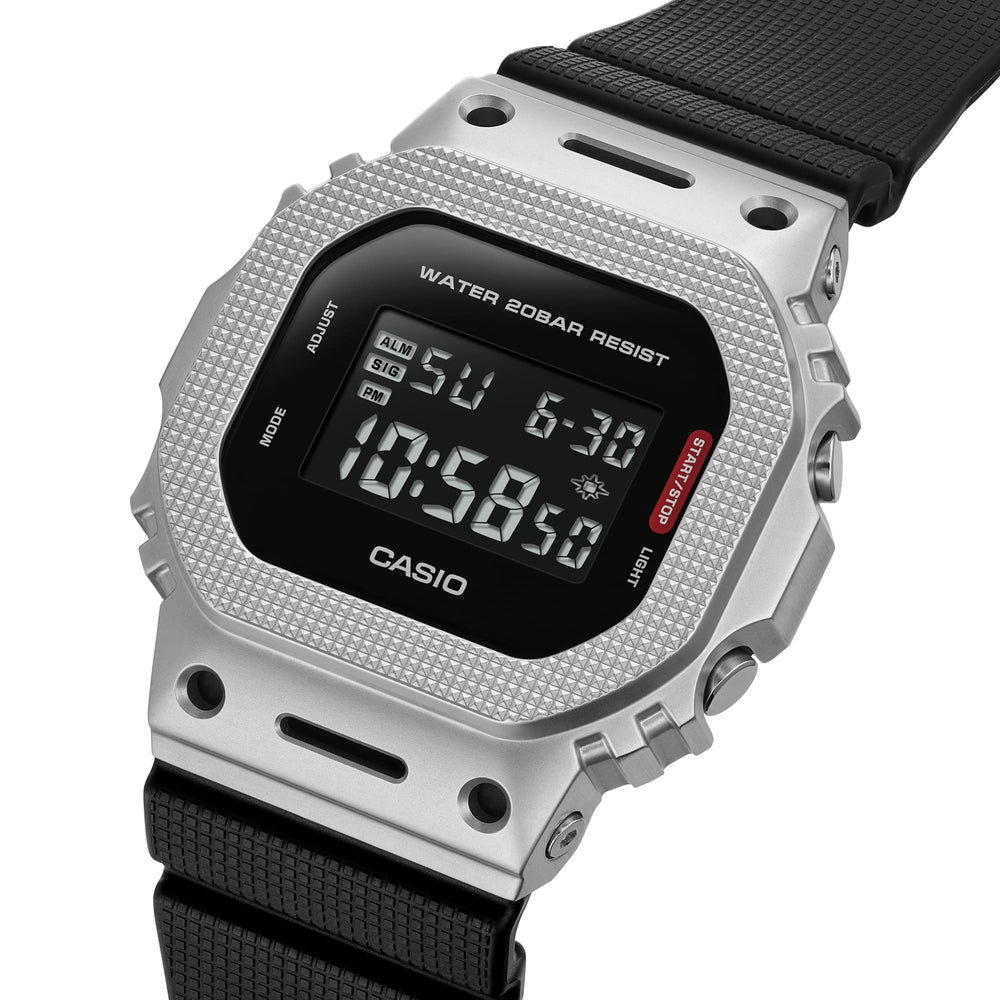 GM5600M-1 | G-SHOCK G-STEEL Silver - Casio