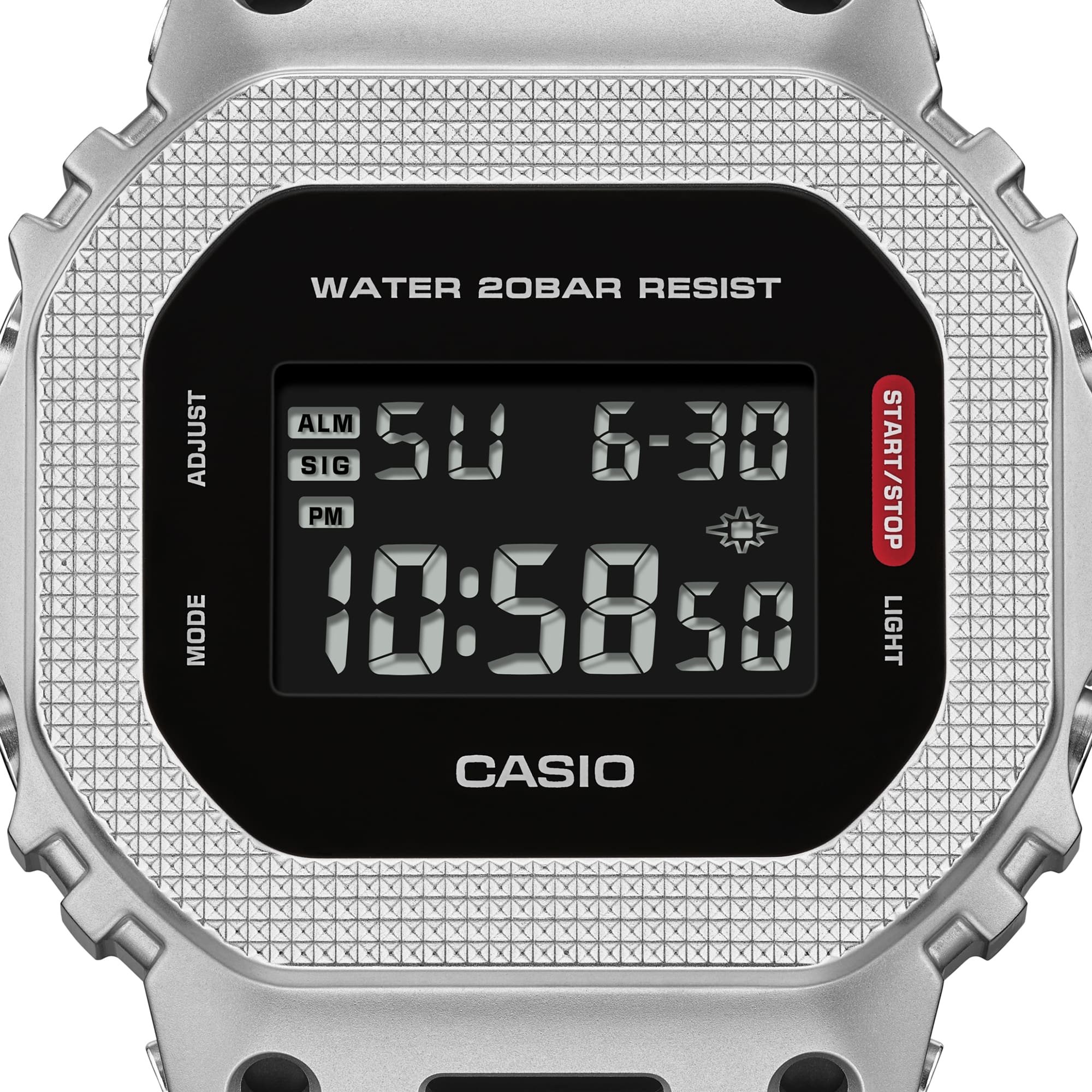 GM5600M-1 | G-SHOCK G-STEEL Silver - Casio