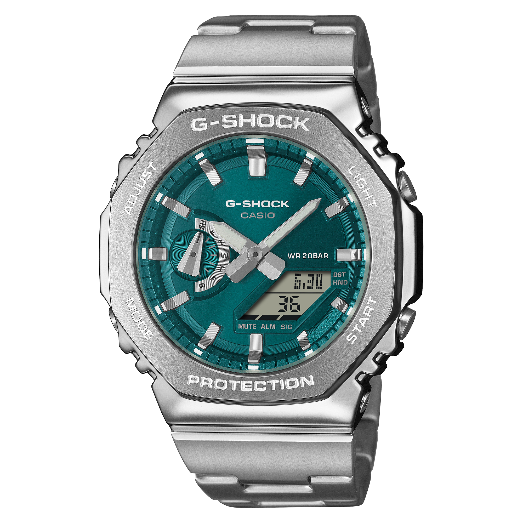 GM2110D-3A1 | G-SHOCK G-STEEL Silver - Casio