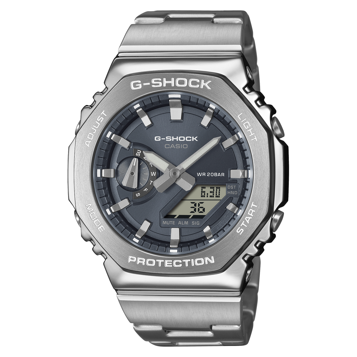GM2110D-8A | G-SHOCK G-STEEL Silver - Casio