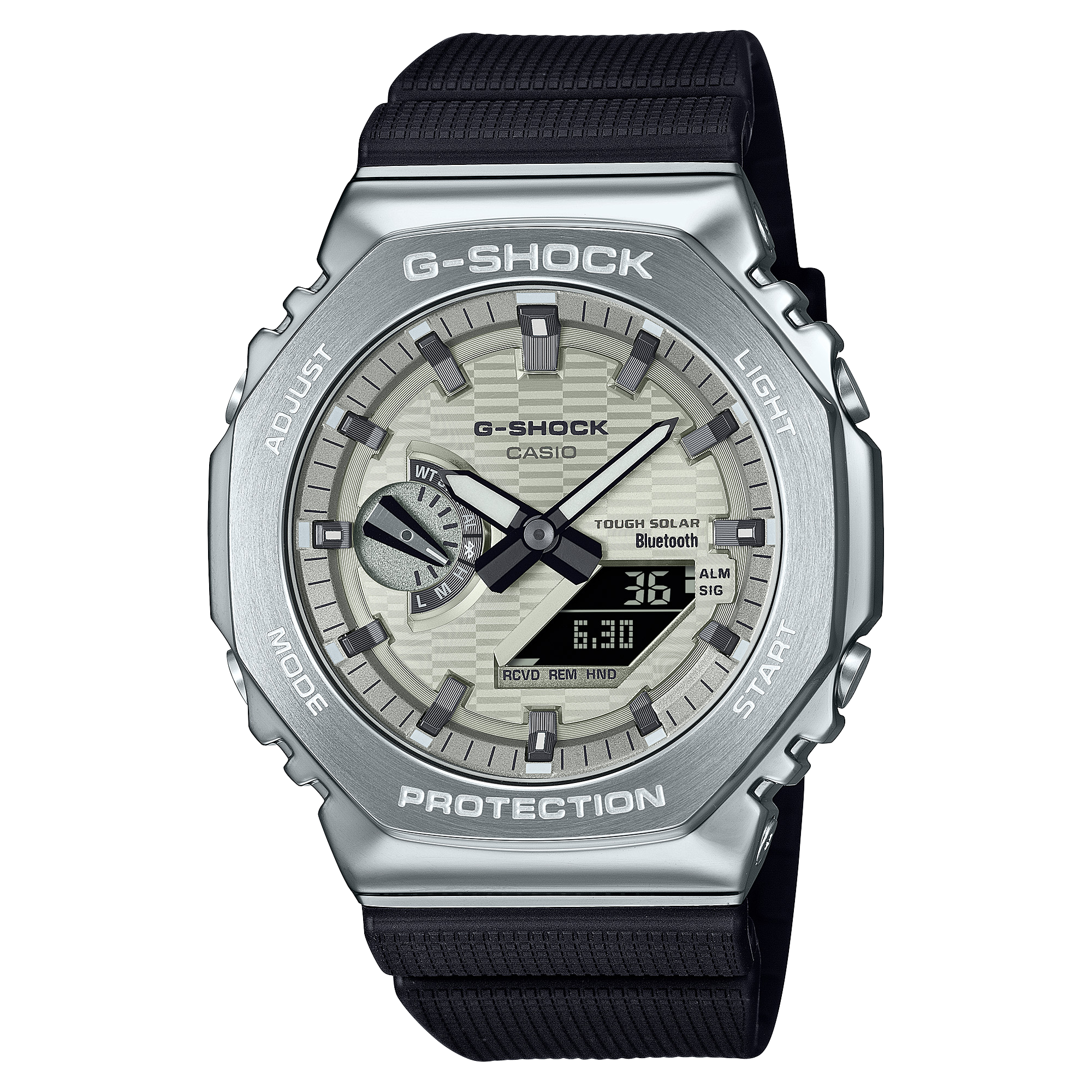 GBM2100A-8B | G-SHOCK G-STEEL Silver - Casio