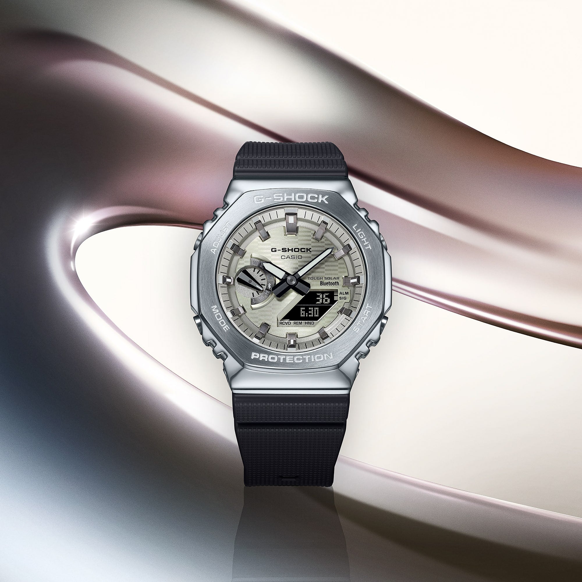 GBM2100A-8B | G-SHOCK G-STEEL Silver - Casio