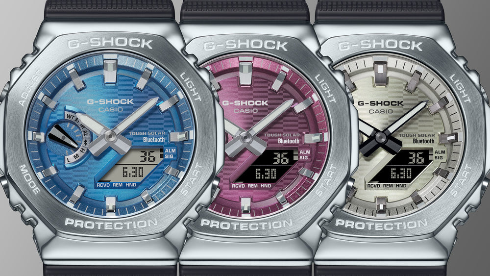 GBM2100A-8B | G-SHOCK G-STEEL Silver - Casio