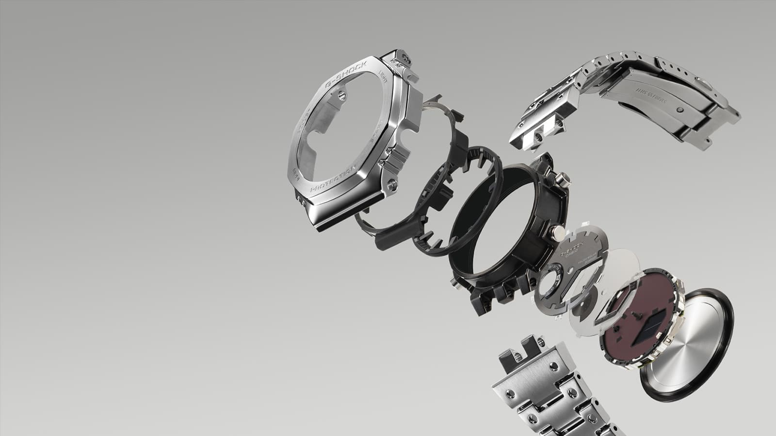 GMB2100SD-1C | G-SHOCK FULL METAL Silver - Casio