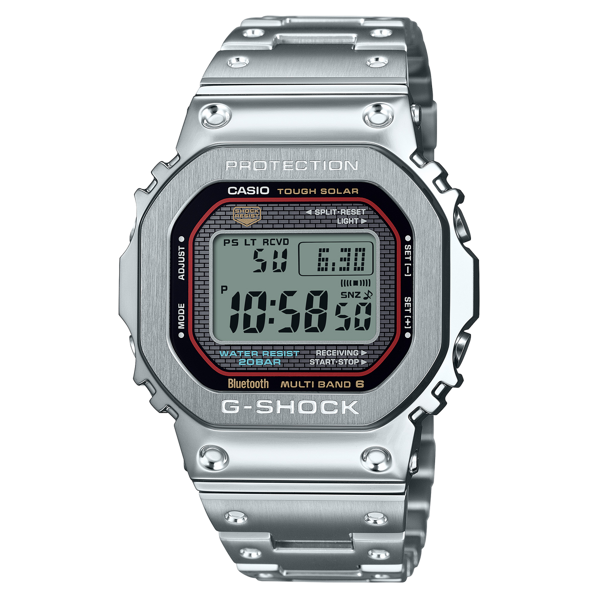 GMWB5000D-1C | G-SHOCK FULL METAL Silver - Casio