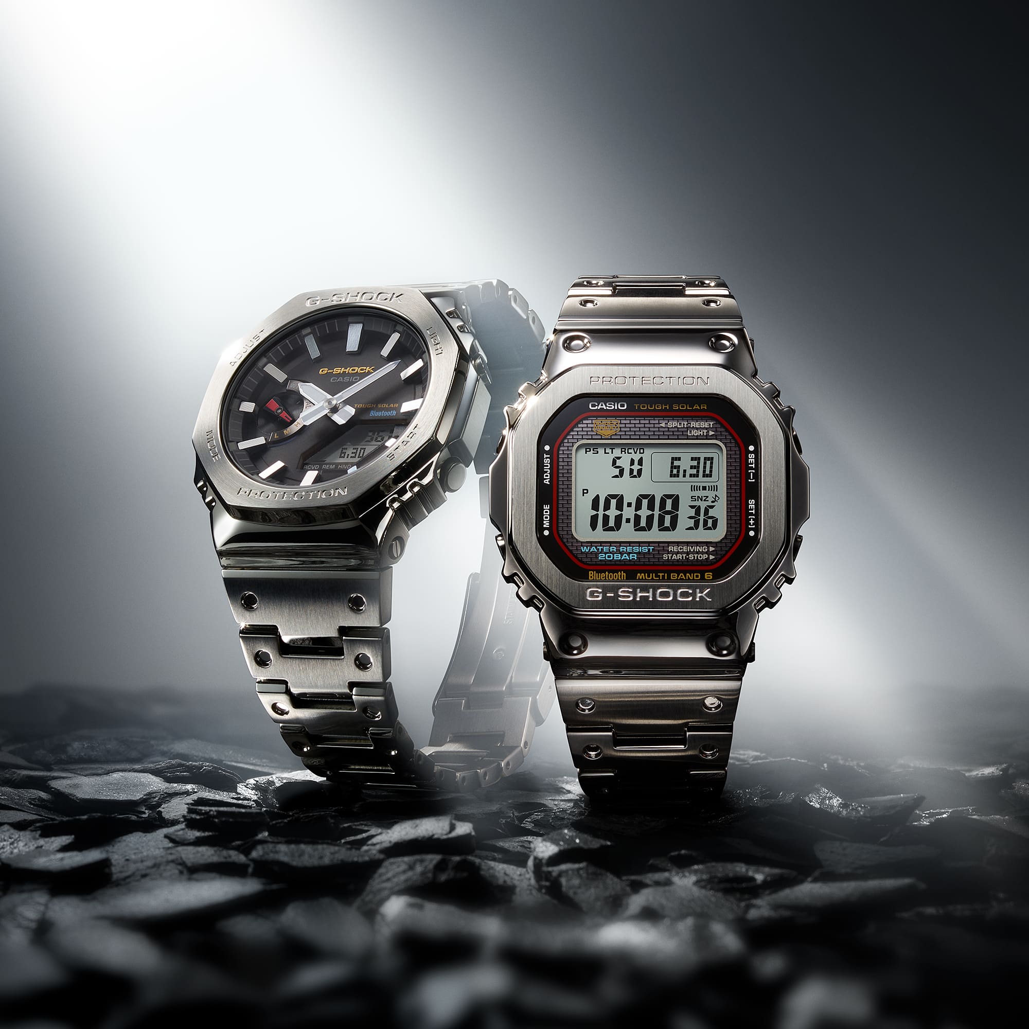 GMWB5000D-1C | G-SHOCK FULL METAL Silver - Casio