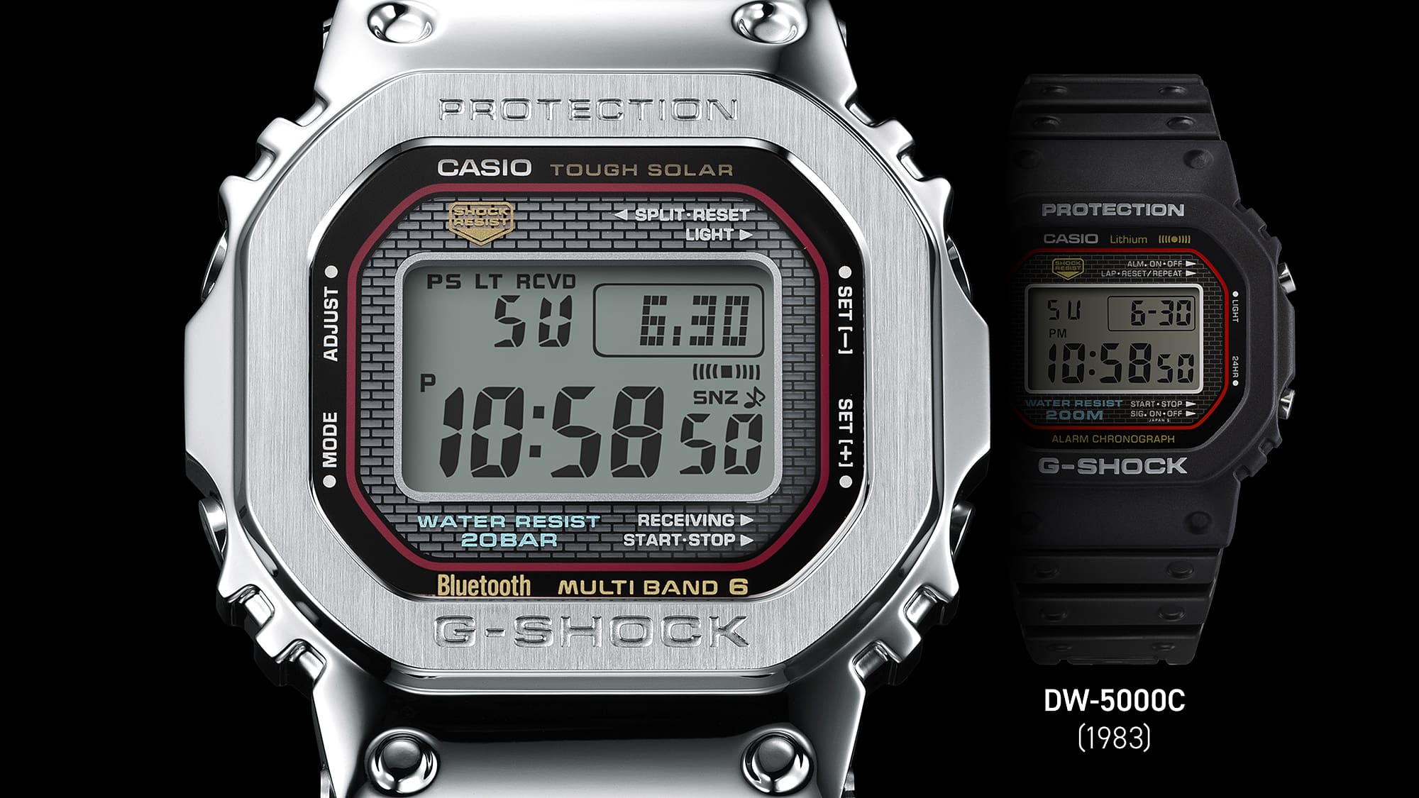 GMWB5000D-1C | G-SHOCK FULL METAL Silver - Casio