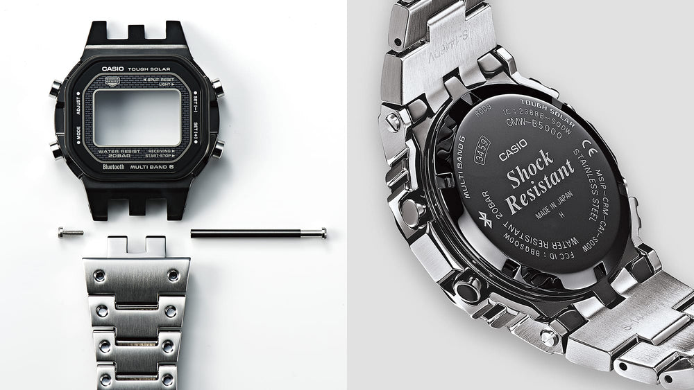 GMWB5000D-1C | G-SHOCK FULL METAL Silver - Casio