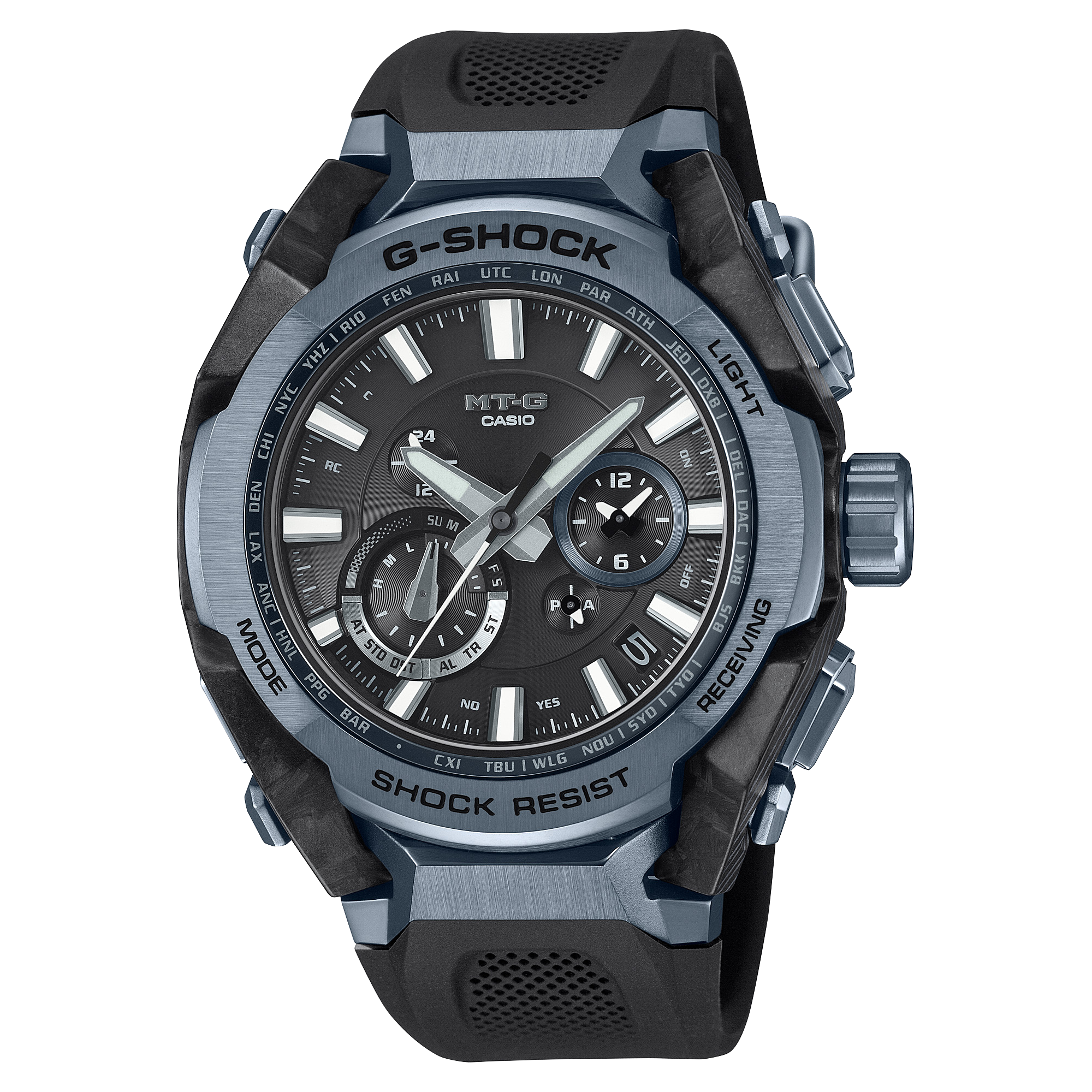 MTGB4000B1A2 | G-SHOCK MT-G Blue, Light blue - Casio