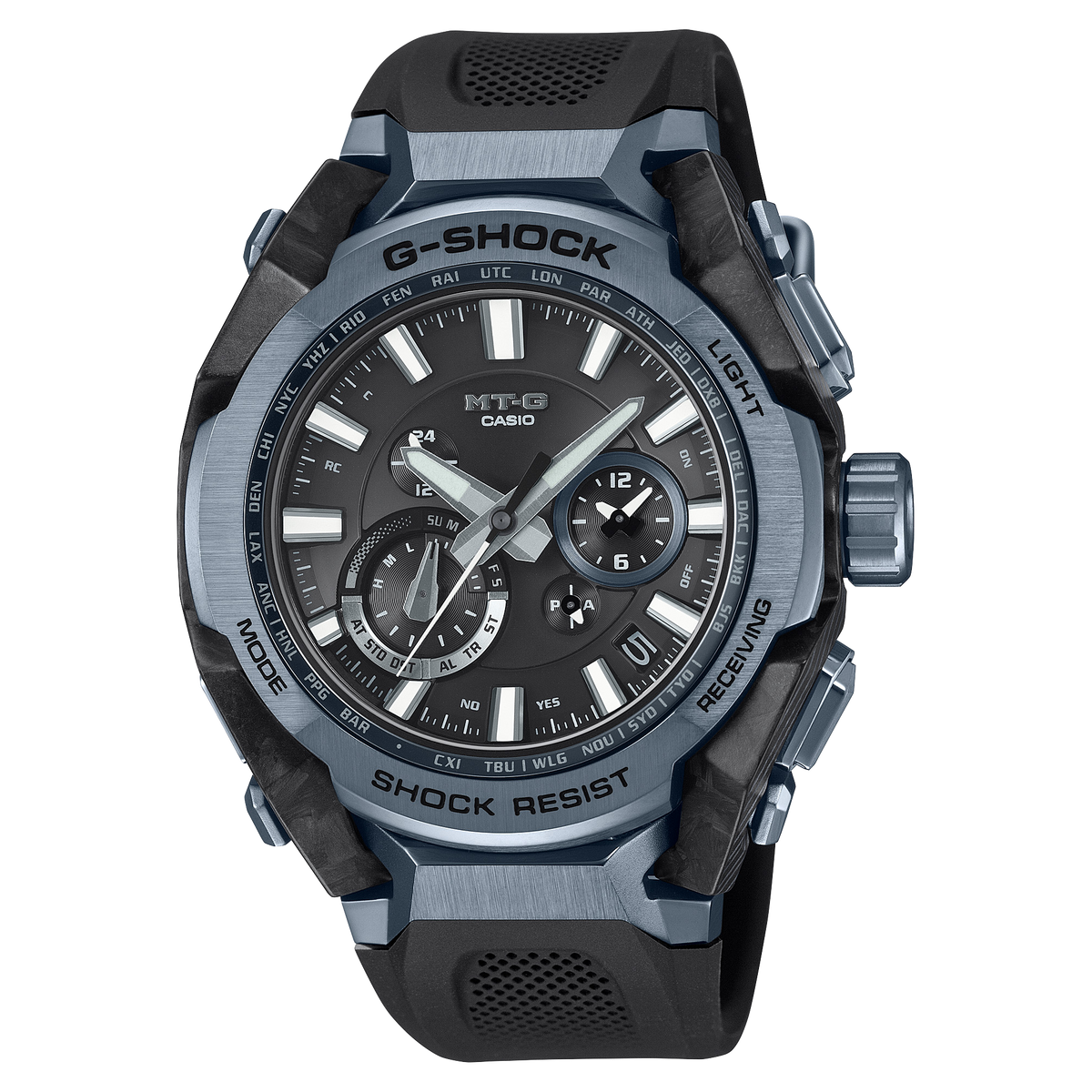 MTGB4000B1A2 | G-SHOCK MT-G Blue, Light blue - Casio