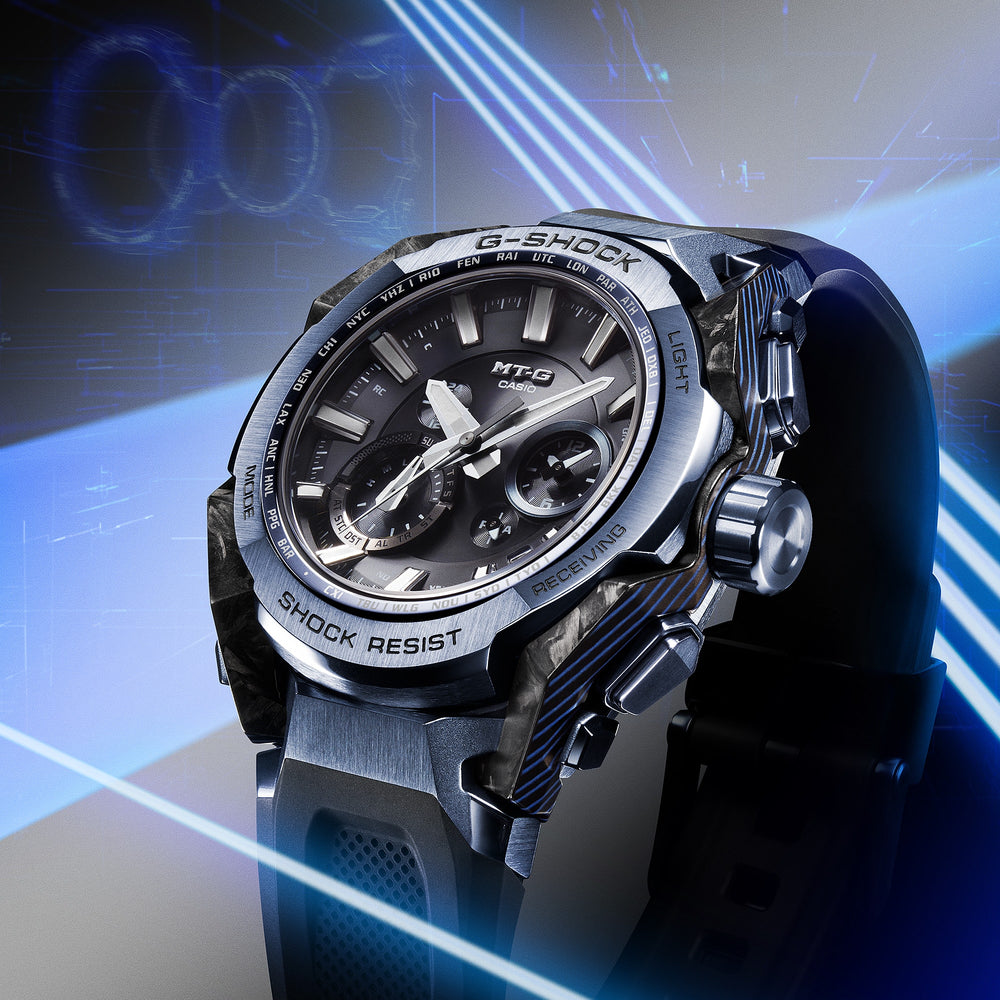 MTGB4000B1A2 | G-SHOCK MT-G Blue, Light blue - Casio