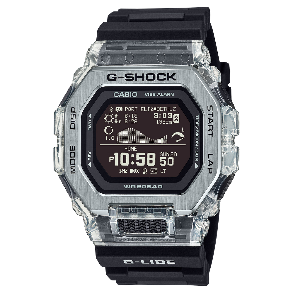 GBX100S-1 | G-SHOCK G-LIDE Silver - Casio