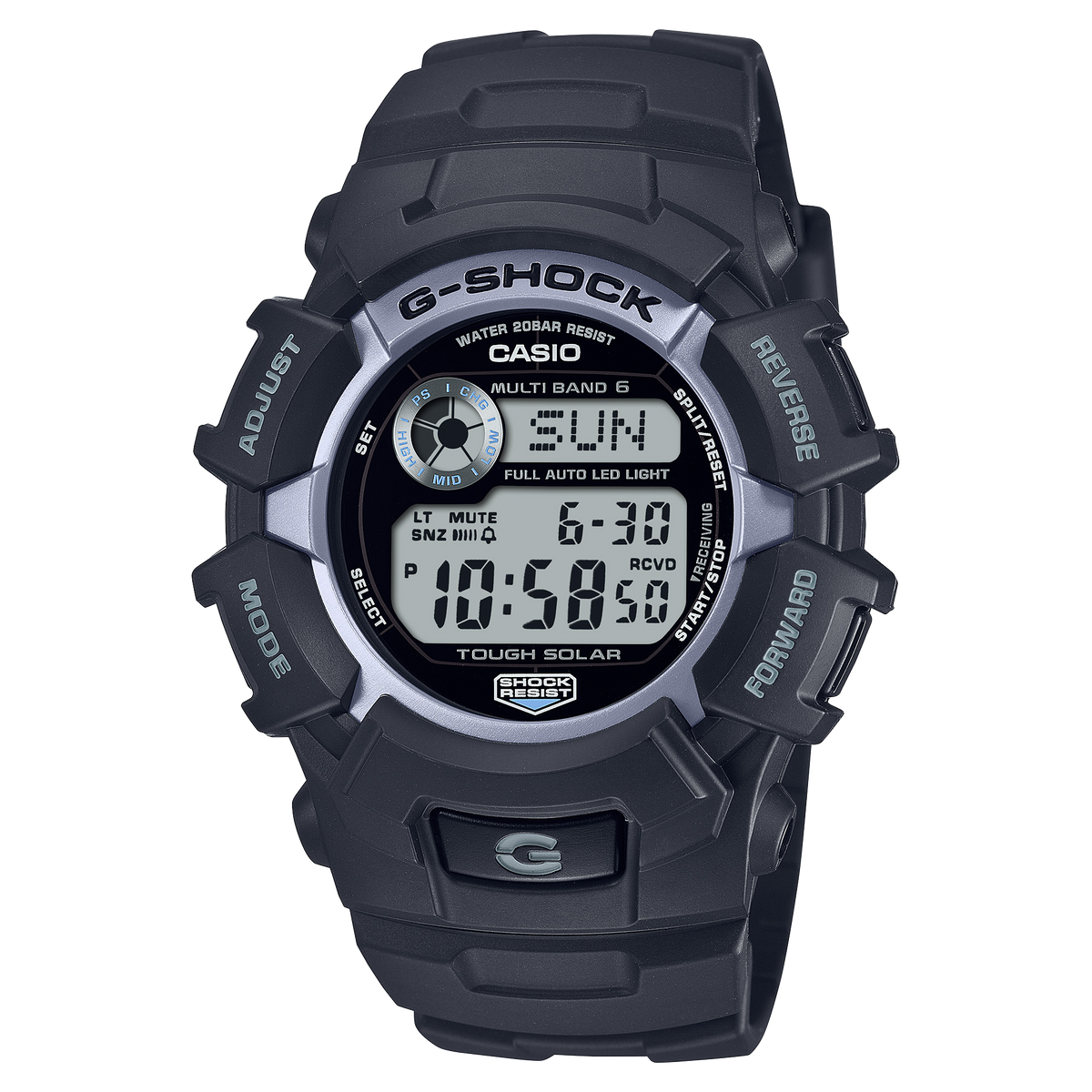 GW2320FP-1A2 | G-SHOCK DIGITAL Blue, Light blue - Casio