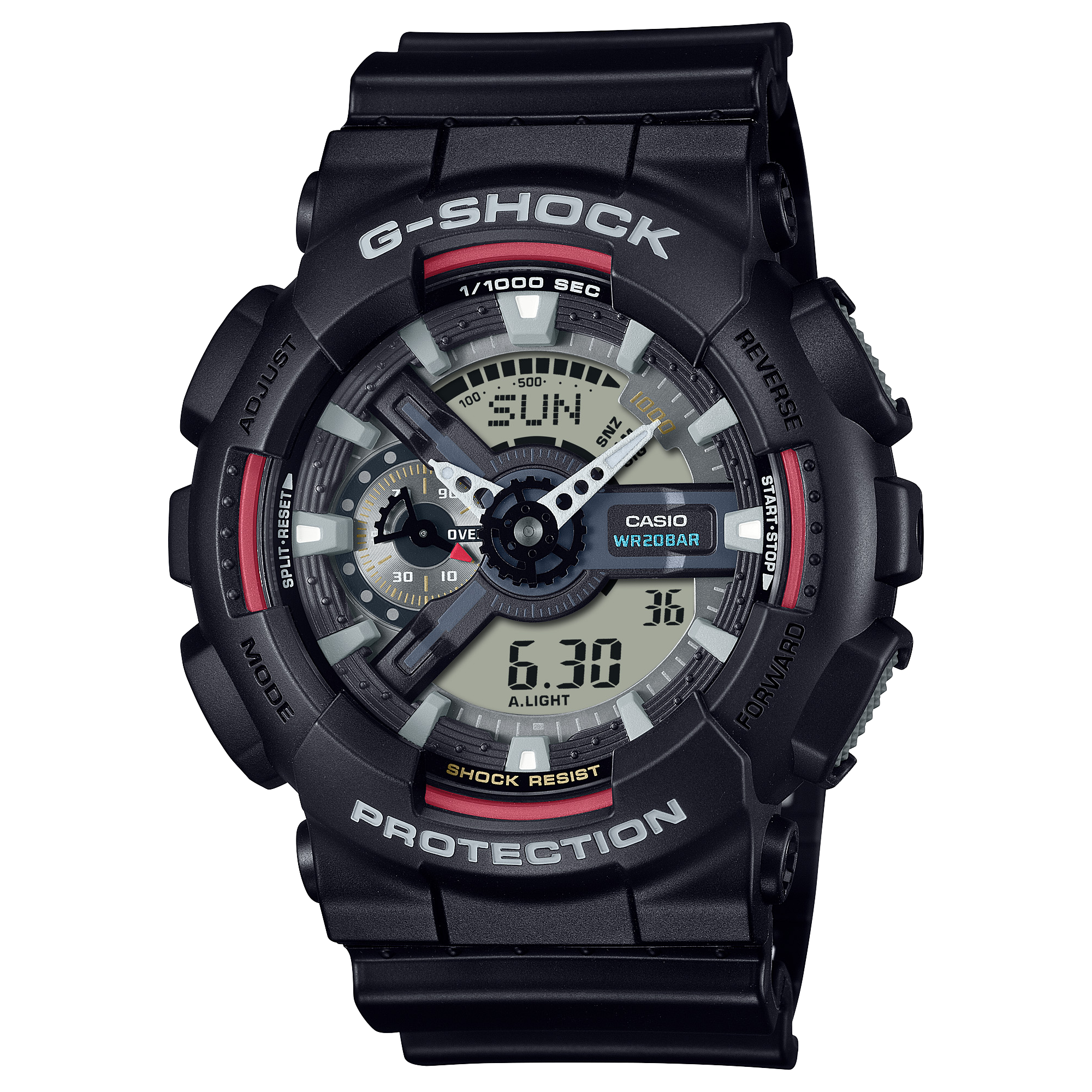 GA110RL-1A | G-SHOCK ANALOG-DIGITAL Black - Casio