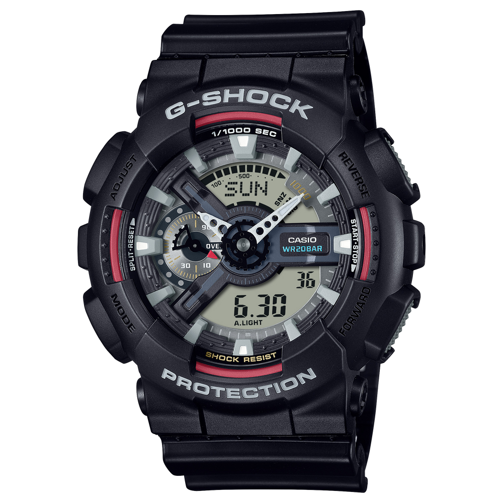 GA110RL-1A | G-SHOCK ANALOG-DIGITAL Black - Casio