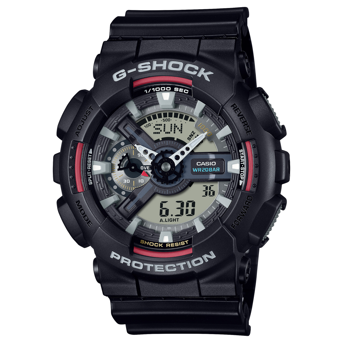 GA110RL-1A | G-SHOCK ANALOG-DIGITAL Black - Casio