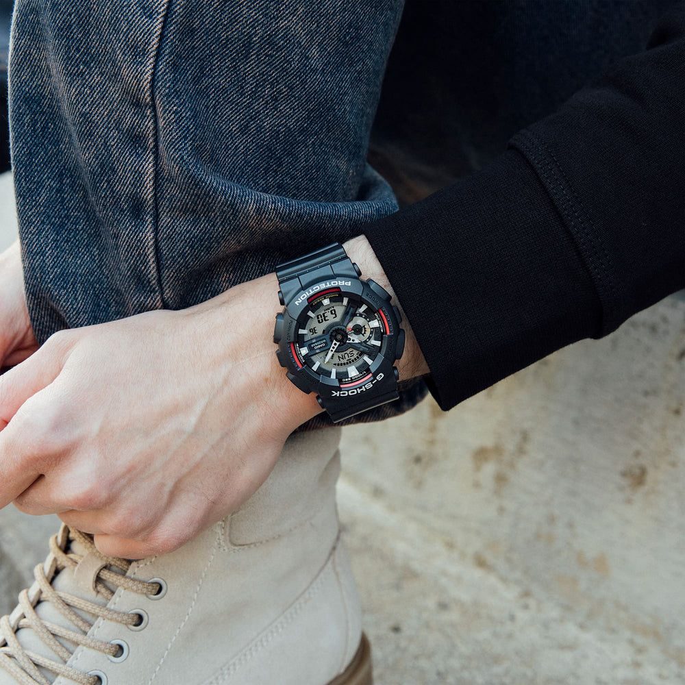 GA110RL-1A | G-SHOCK ANALOG-DIGITAL Black - Casio